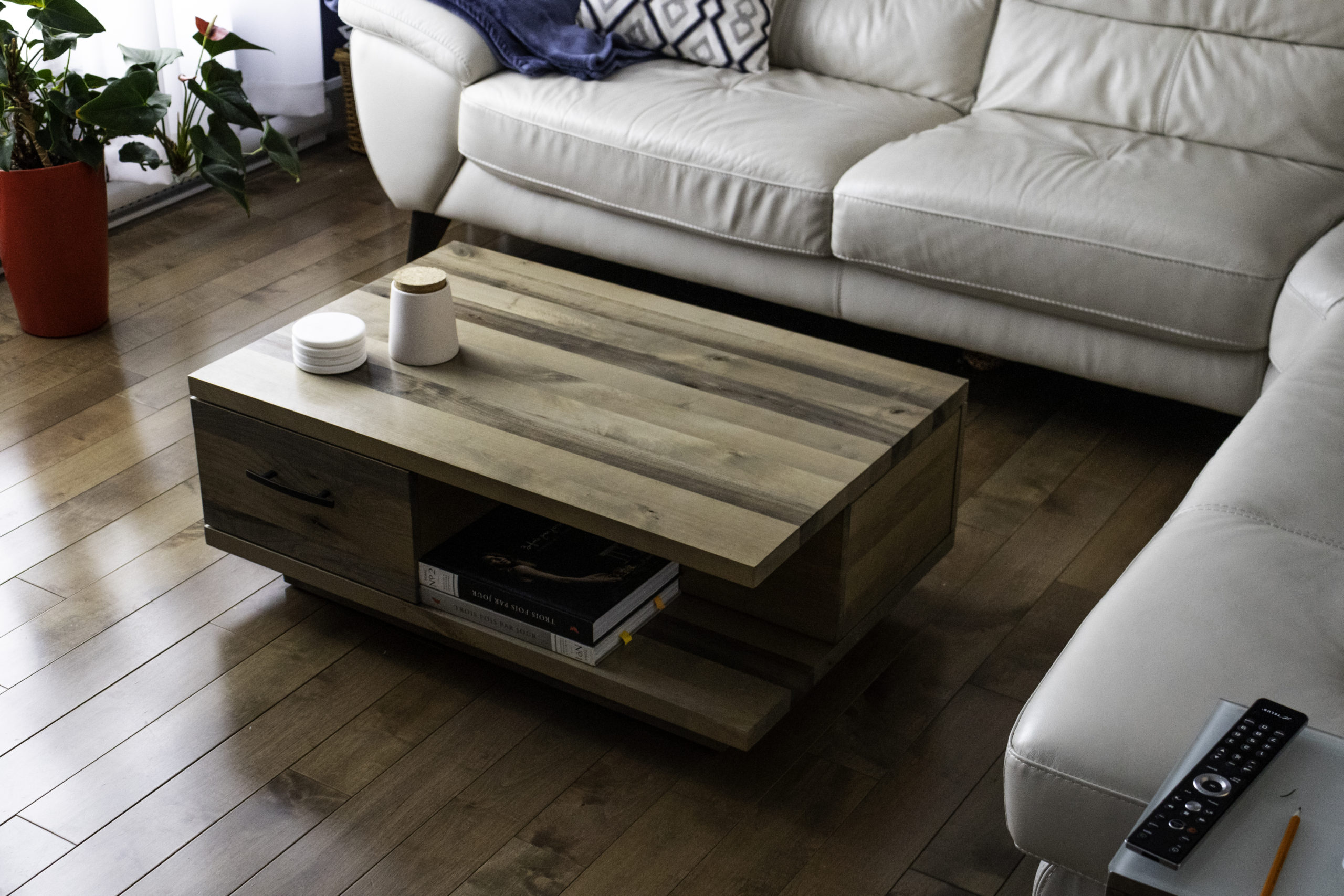 Table basse-Boulot